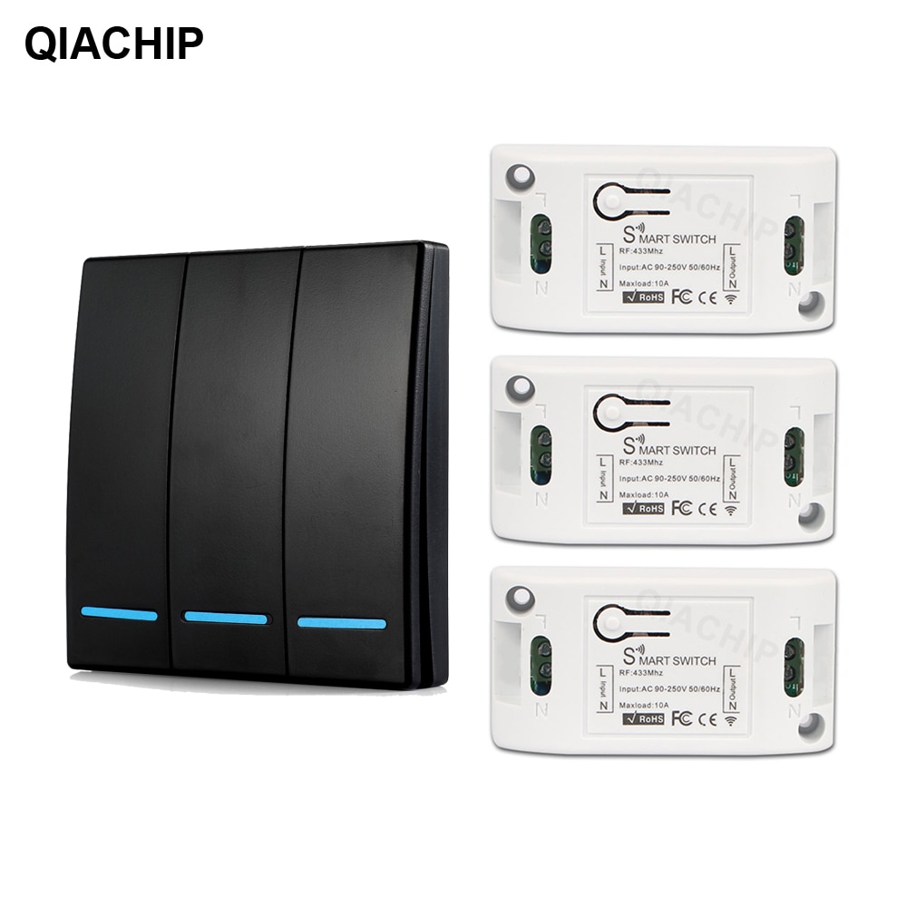 QIACHIP-433 MHz AC 220V 110V 1CH  RF  ..